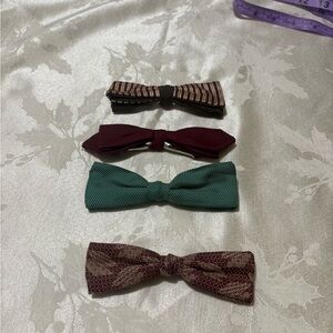 Vintage Chic Bow Tie Collection in Rich Hues